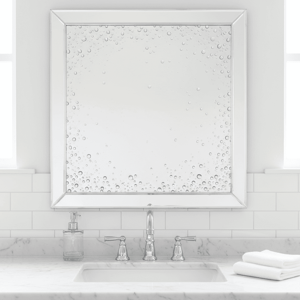 Pristine residential bathroom after deep cleaning service